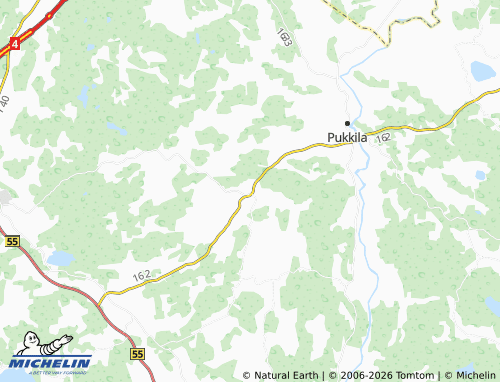 MICHELIN-Landkarte Torppi - ViaMichelin