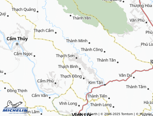 MICHELIN-Landkarte Thạch Sơn - ViaMichelin