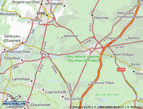Mappa MICHELIN Courteuil - ViaMichelin