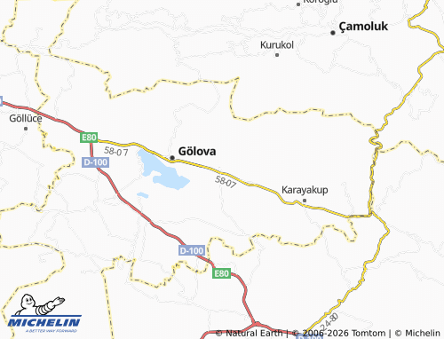 MICHELIN Bozat map - ViaMichelin