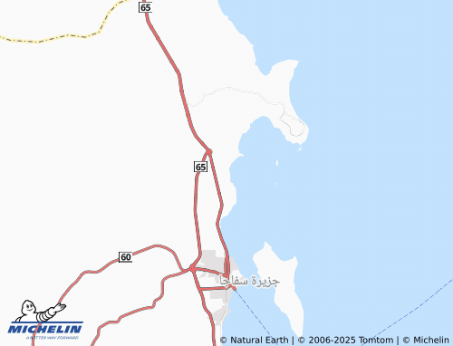 Carte MICHELIN Muntaja' Yara Beetsh Klub - ViaMichelin