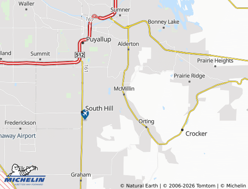 Mappa MICHELIN McMillin - ViaMichelin