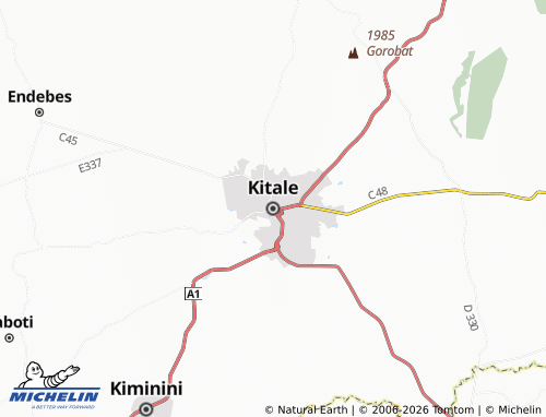 Kaart MICHELIN Kitale - ViaMichelin