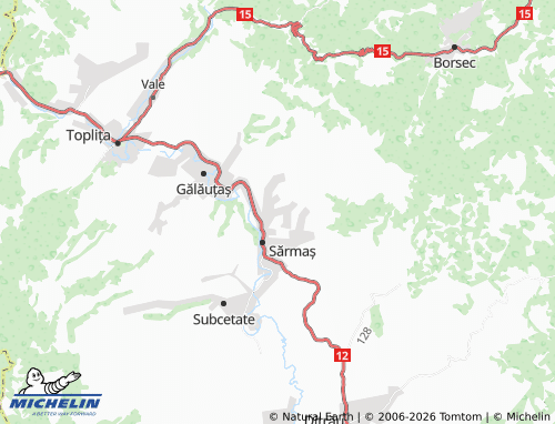 MICHELIN Runc map - ViaMichelin