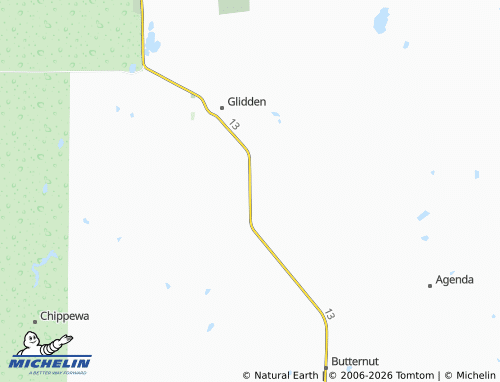 Carte MICHELIN Peeksville - ViaMichelin