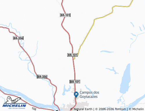Mappa MICHELIN Travessão de Campos - ViaMichelin