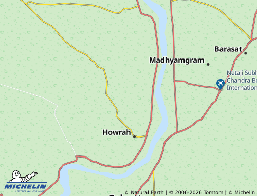 MICHELIN Belur map - ViaMichelin