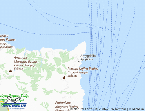 MICHELIN Schizali map - ViaMichelin