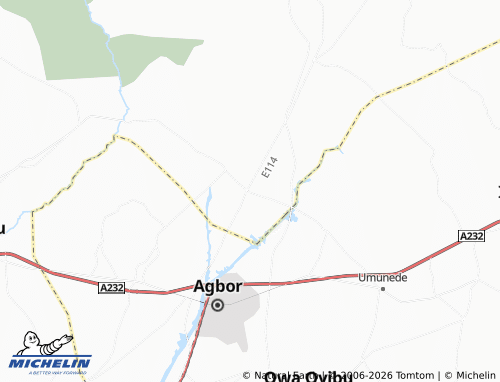 Mapa MICHELIN Oligie - ViaMichelin