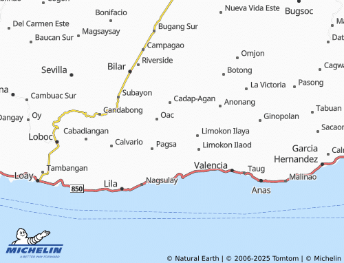 MICHELIN Cambayaon map - ViaMichelin