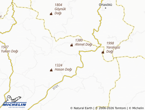 Mappa MICHELIN Pınarözü - ViaMichelin