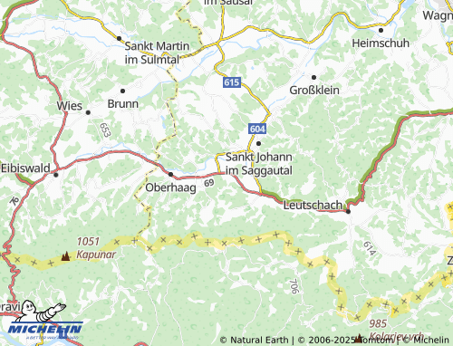 Kaart MICHELIN Kitzelsdorf - ViaMichelin