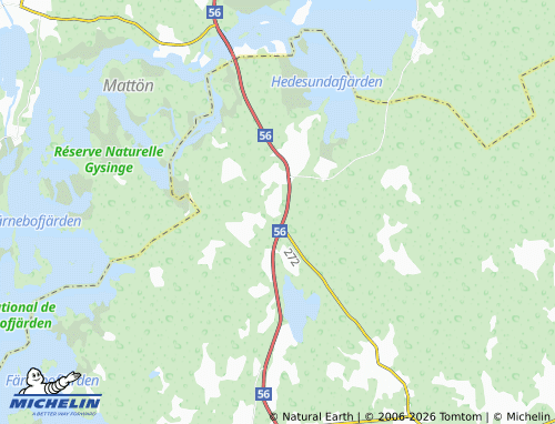 Carte MICHELIN Kerstinbo - ViaMichelin