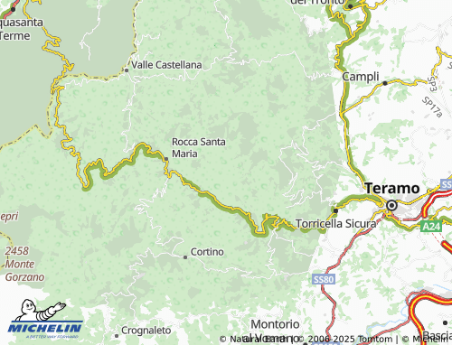MICHELIN Magliano map - ViaMichelin