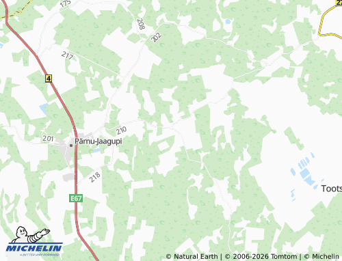 Mapa MICHELIN Mõisaküla - ViaMichelin