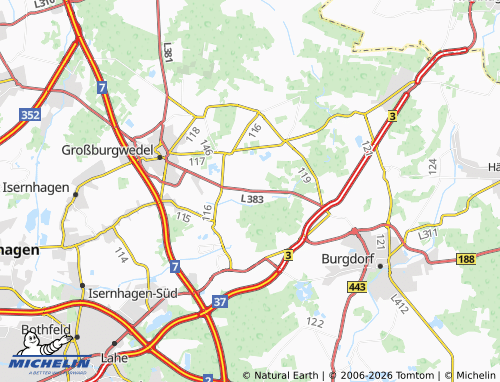 MICHELIN Oldhorst map - ViaMichelin