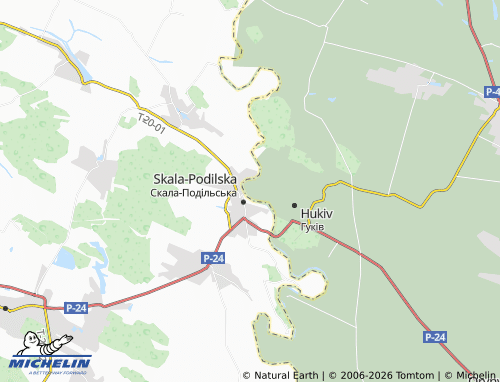 MICHELIN Dolynivka map - ViaMichelin