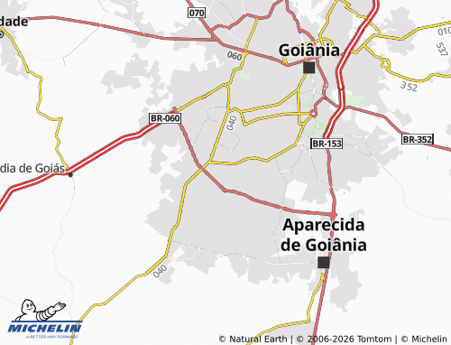 Mapa MICHELIN Jardim Helvécia - ViaMichelin