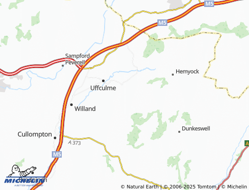 Mappa MICHELIN Ashill - ViaMichelin