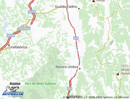 Mappa MICHELIN Pertana - ViaMichelin