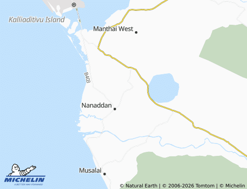 Mappa MICHELIN Periyakaddaikadu - ViaMichelin