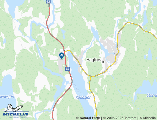 Mappa MICHELIN Uddeholm - ViaMichelin