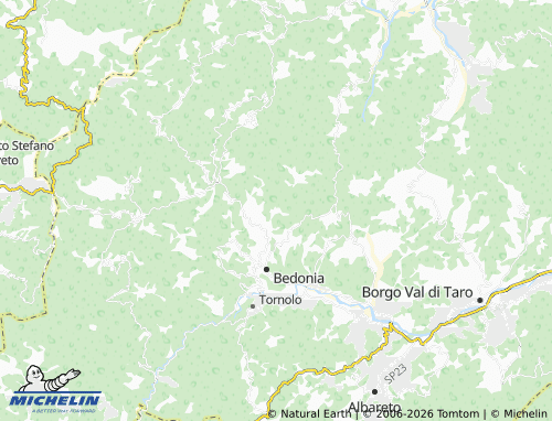 Mappa MICHELIN Monti - ViaMichelin