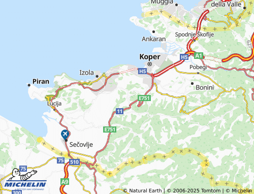 Carte MICHELIN Gažon - ViaMichelin