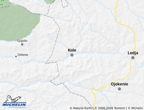 Mapa MICHELIN Kole - ViaMichelin