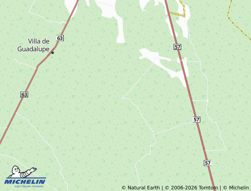 Mapa MICHELIN San Antonio de Las Barrancas - ViaMichelin