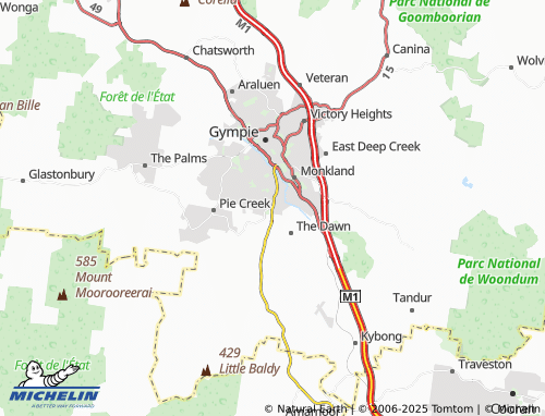 MICHELIN Jones Hill map - ViaMichelin