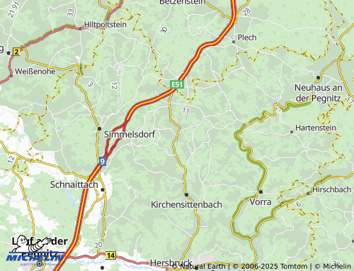 Mappa MICHELIN Steinensittenbach - ViaMichelin