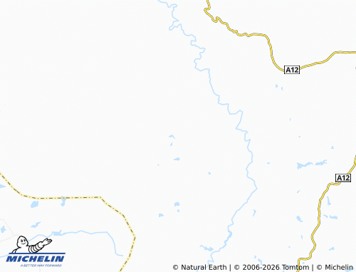 MICHELIN Zana map - ViaMichelin
