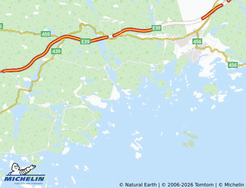 MICHELIN-Landkarte Selskjer - ViaMichelin