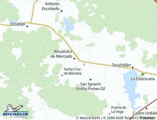 Mapa MICHELIN Los Aguacates - ViaMichelin
