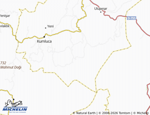 MICHELIN Uluköy map - ViaMichelin