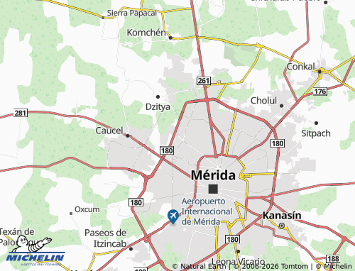 Kaart MICHELIN Paseos de Chenké-II - ViaMichelin