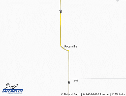 MICHELIN-Landkarte Rocanville - ViaMichelin