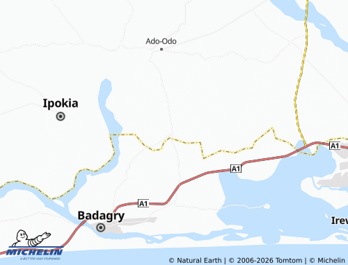 MICHELIN Ibbodzha map - ViaMichelin