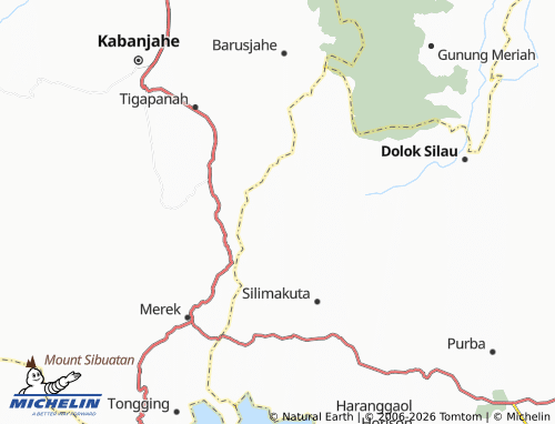 MICHELIN Saribujandi map - ViaMichelin