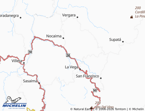 Carte MICHELIN La Cabaña - ViaMichelin
