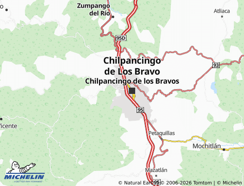 Mappa MICHELIN Emiliano Zapata - ViaMichelin