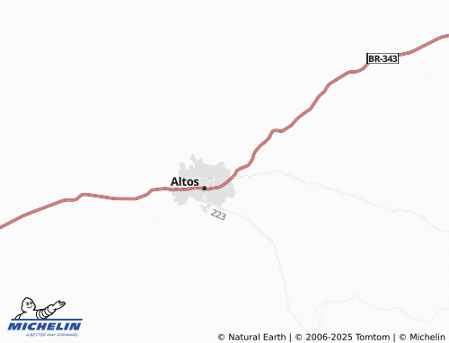 MICHELIN Ciana map - ViaMichelin