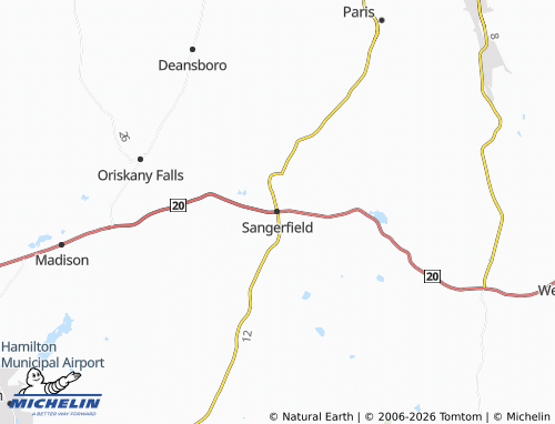 Mapa MICHELIN Sangerfield - ViaMichelin