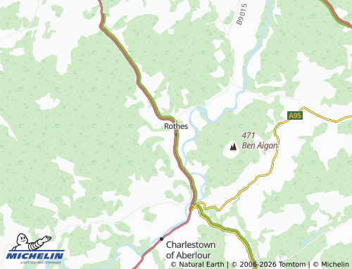Carte MICHELIN Rothes - ViaMichelin