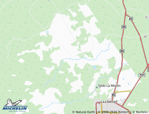 Mappa MICHELIN Santa Ana - ViaMichelin