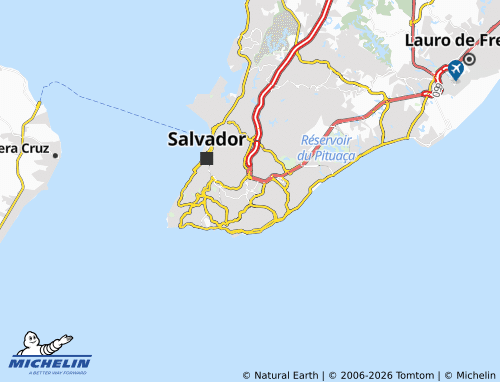 Mappa MICHELIN Parque Bela Vista - ViaMichelin