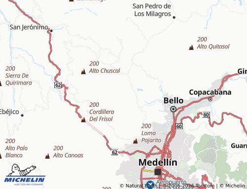 Carte MICHELIN Charco Verde - ViaMichelin