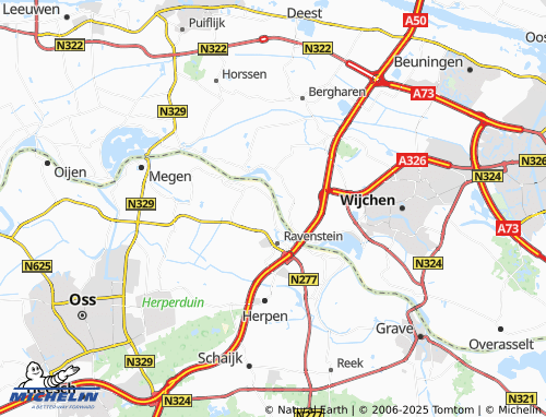 Carte MICHELIN Neerlangel - ViaMichelin