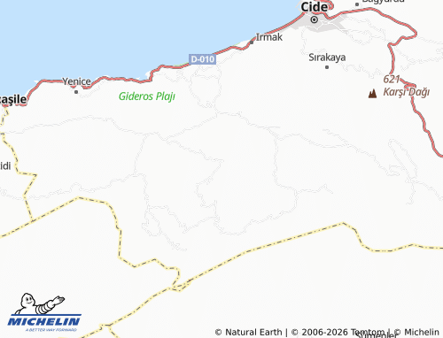 Mappa MICHELIN Kezağzı - ViaMichelin